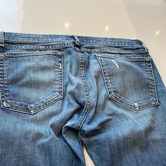 Rag & Bone Dre, Low Rise, Distressed Ankle Jean, Size 30 - Picture 11 of 12